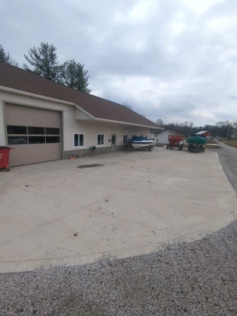 Erbco workshop exterior in Vincent in southeastern Ohio